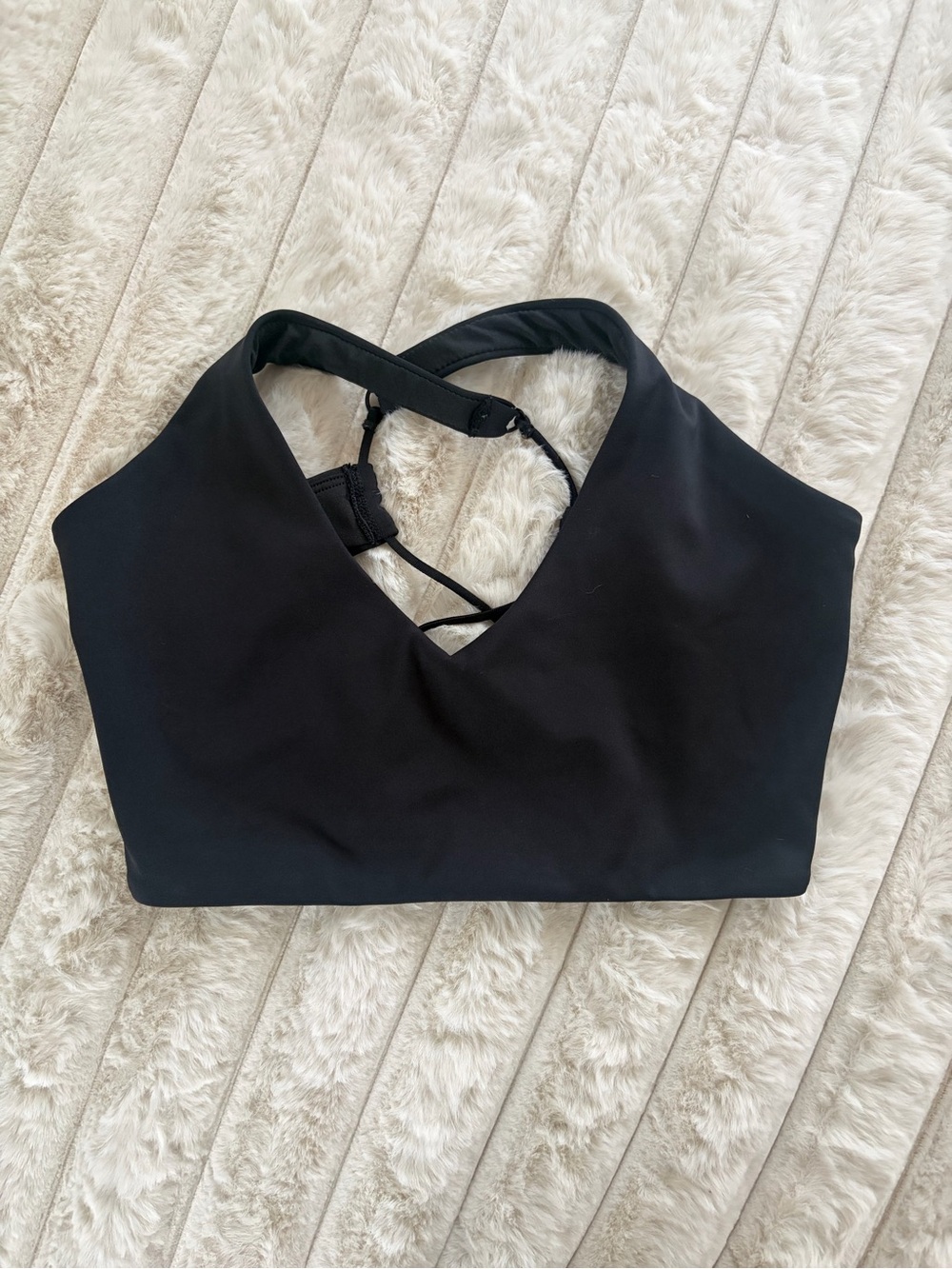 Savage x Fenty Black Sports Bra (size S)